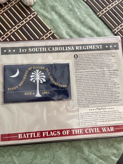 Battle Flags of the Civil War-1st SC Regiment