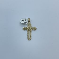 Gold Cross Pendant New