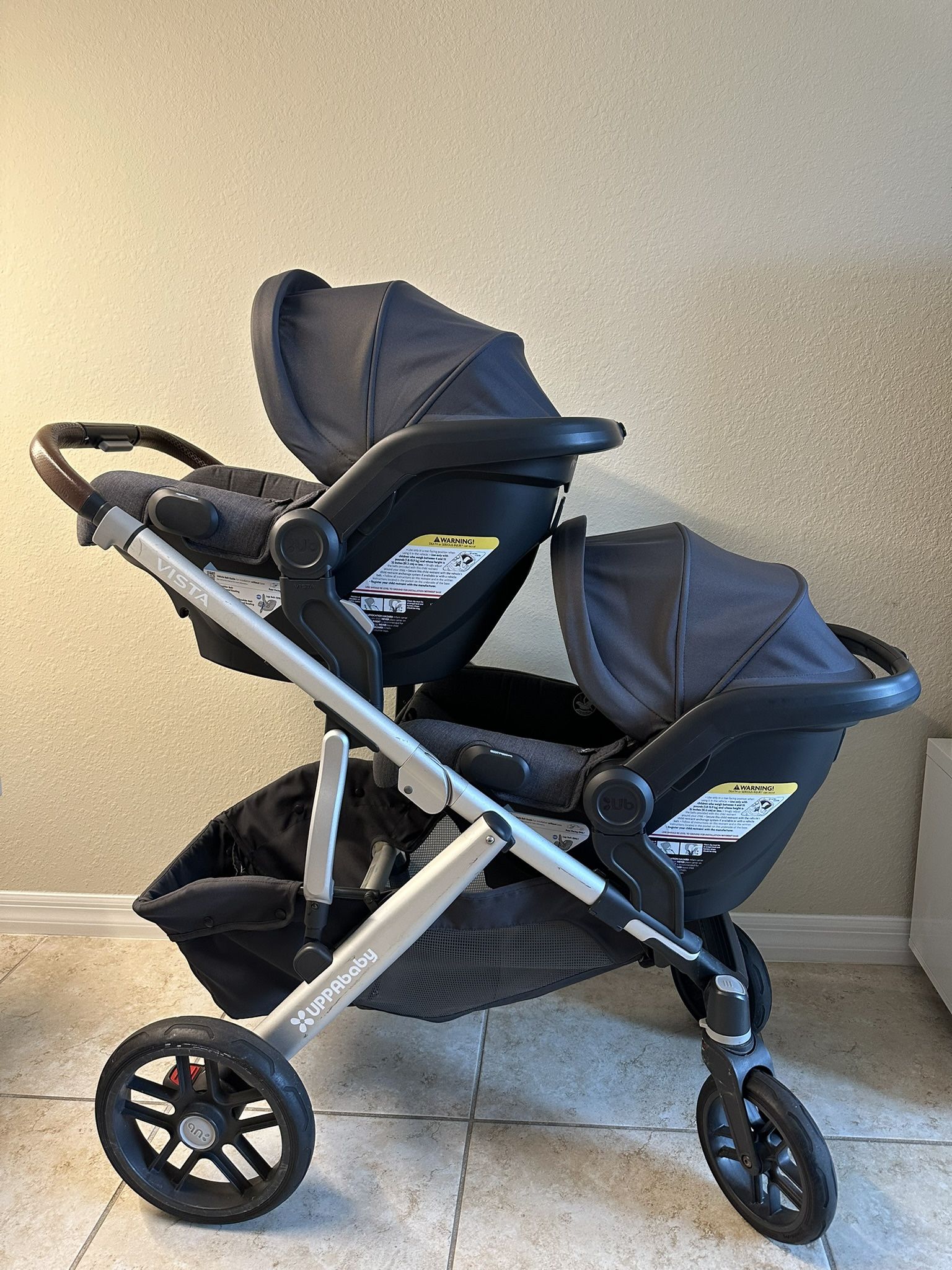 Uppababy double stroller