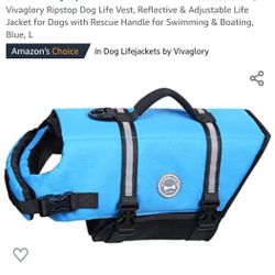 Dog Life Vest Size Large..