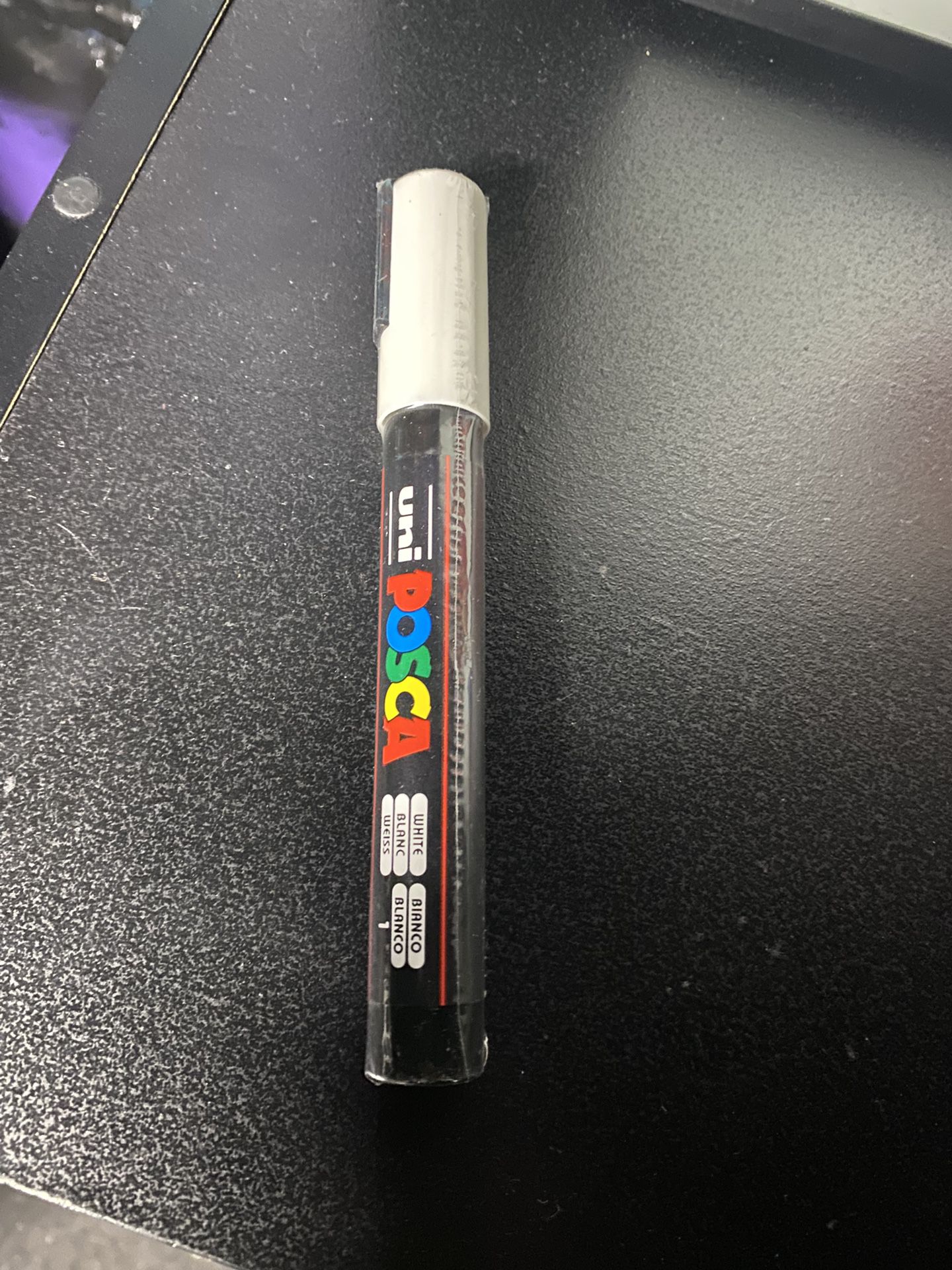 Uni Posca PC-5M Medium Bullet Tip Paint Marker White 