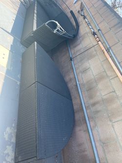 Black Wicker Outdoor daybed