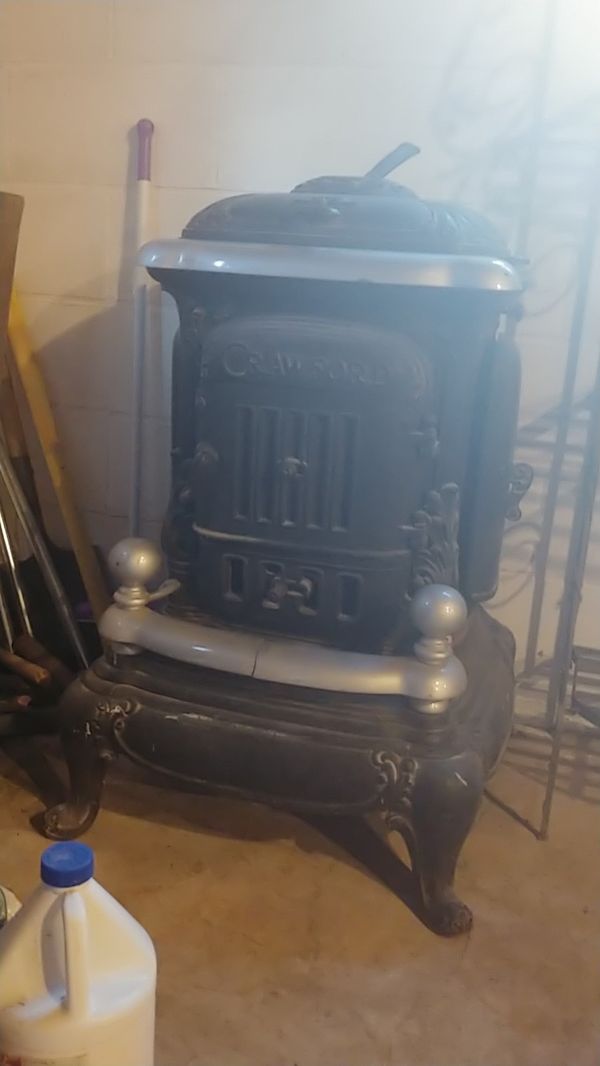 Antique Victorian cast iron wood heater for Sale in Trussville, AL OfferUp