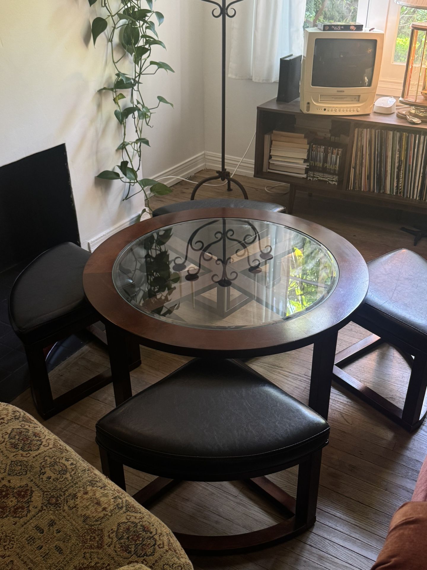 Coffee Table with Stools