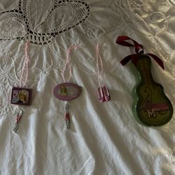 Barbie And Hannah Montana Themed Ornaments