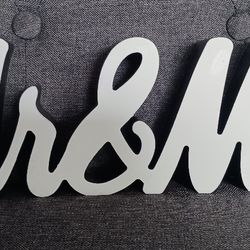 Mr.& Mrs. Wedding Sign
