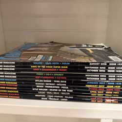 Thrasher Magazines Aug 2016 - July 2017 $2 a Piece Or $9 For All