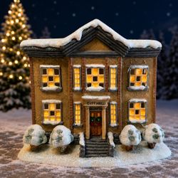 Enesco It’s A Wonderful Life City Hall Series II Village Mint w/ Box