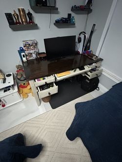 Beautiful Natural Solid Wood Desk