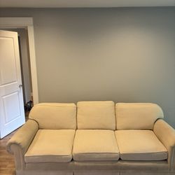 Cream Colored Free Couch