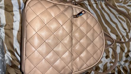 Quilted Crossbody Bag Blush Pink