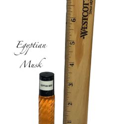 Egyptian Musk Thick & Concentrated Body Oil 1/3oz Glass Bottle w/ Rollerball
