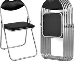 Giantex 6-Pack Folding Chairs Set