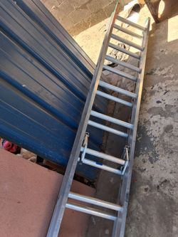 Werner 16ft aluminum ladder $100