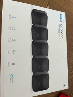 Blink Outdoor Security Camera Bundle (5 Cameras + Sync Module 2)