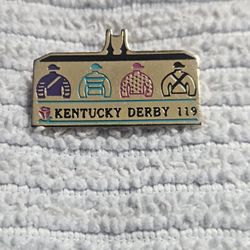 OFFICIAL  119 RUNNING OF THE KENTUCKY DERBY PIN 