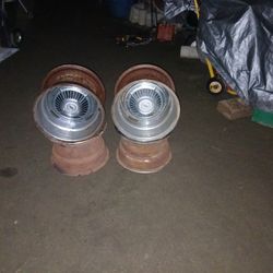 16"chevy Rims11" Wide Old Good Shape 