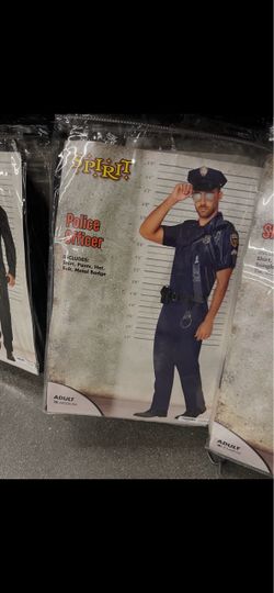 Adult size MEDIUM POLICE OFFICER