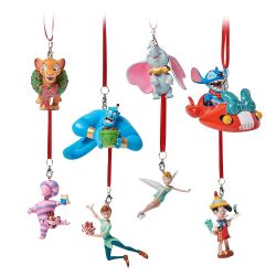 Disney Classics Mini Sketchbook 8 Piece Ornament Set