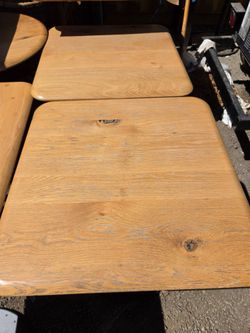 Wood Grain Table Tops – Set of 5