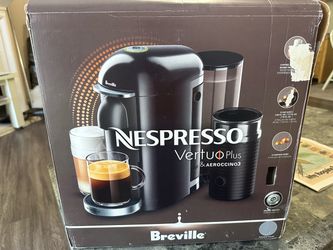 Breville Nespresso Vertuo Plus and Aeroccino3