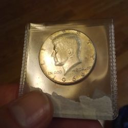 1966 P 40% Silver Kennedy Half Dollar