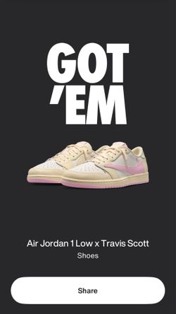 Air Jordan 1 Low x Travis Scott