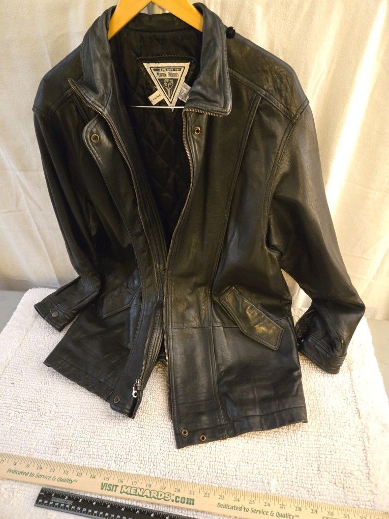 Leather Coat