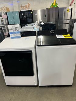 LG washer and gas dryer