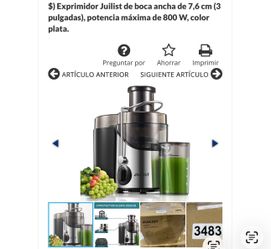 Extractor de jugo