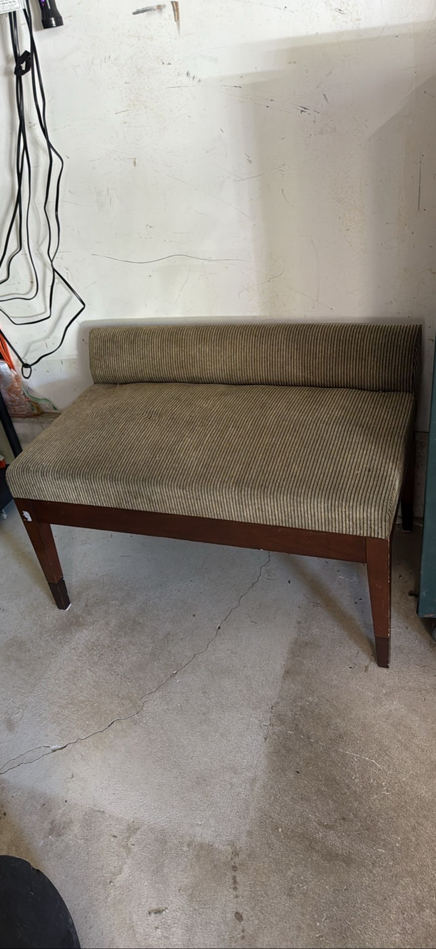 Bench Green Color Fabric