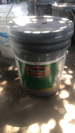 Paint 5?gallon white semi gloss flat and primer