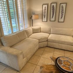 White Sectional Italian Sofas 