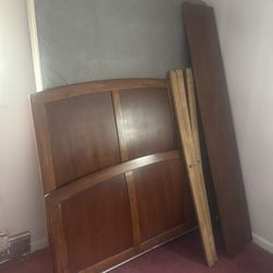 Queen Bed Set With Frame Mattress 