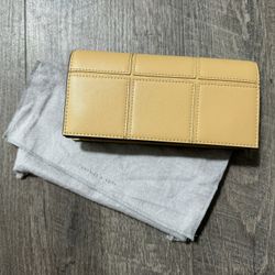 Charles & Keith - Yellow Wallet On Chain 