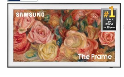 Samsung - 65” Class LS03D The Frame Series QLED 4K with Anti-Reflection and Slim Fit Wall Mount Included (2024)