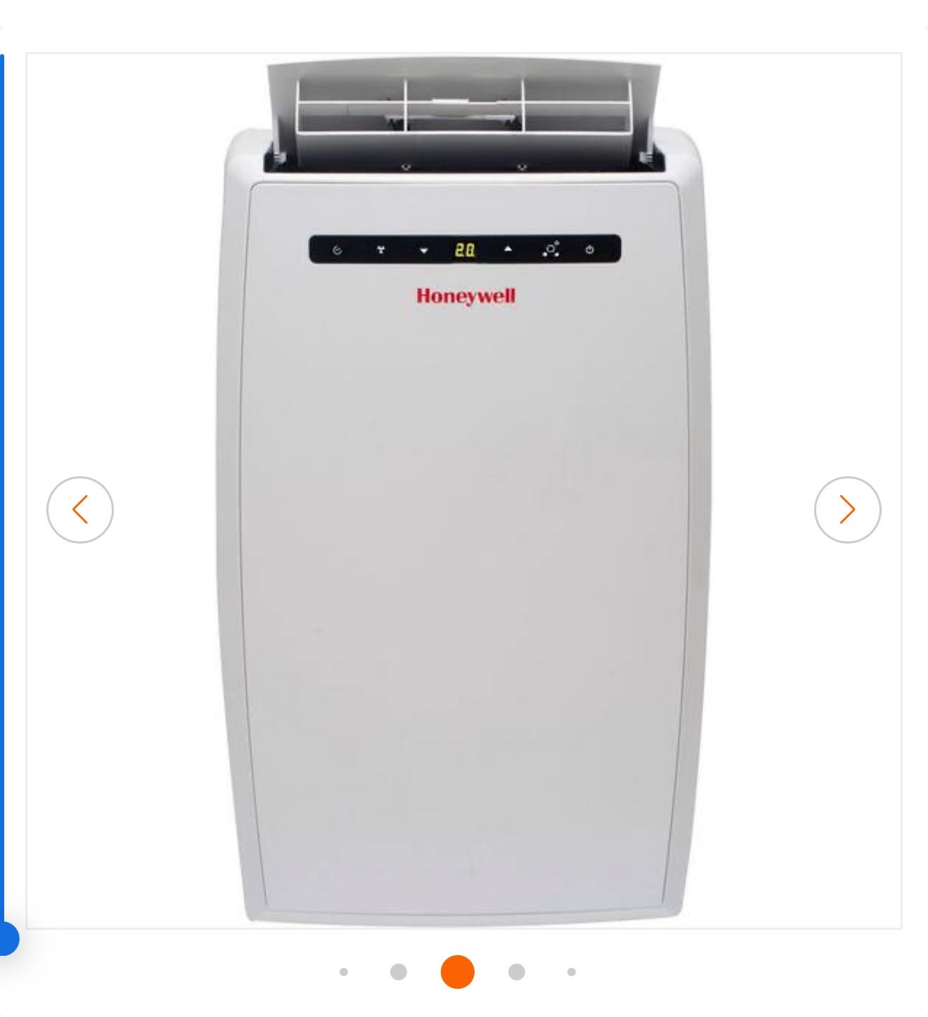 12,000 BTU Honeywell Portable Air Conditioner/Dehumidifier - MN12CESWW