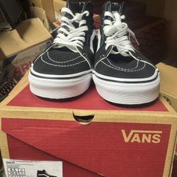 8.5 Men / 10 Women Hitop Old School Black Vans $40