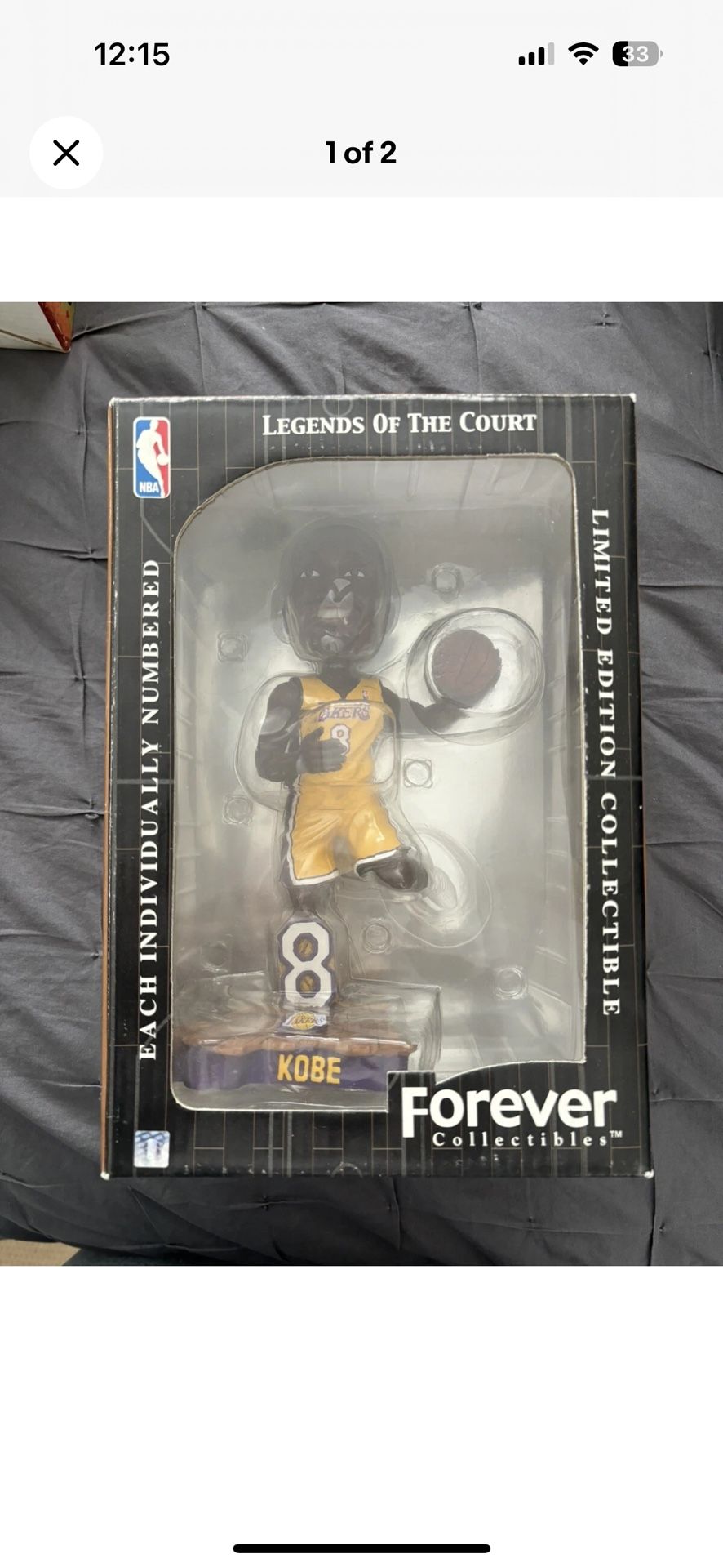 2003 Legends Of The Court - Kobe Bryant Bobble Head
