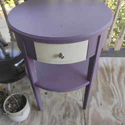 Nightstand Table ( PAINTED )