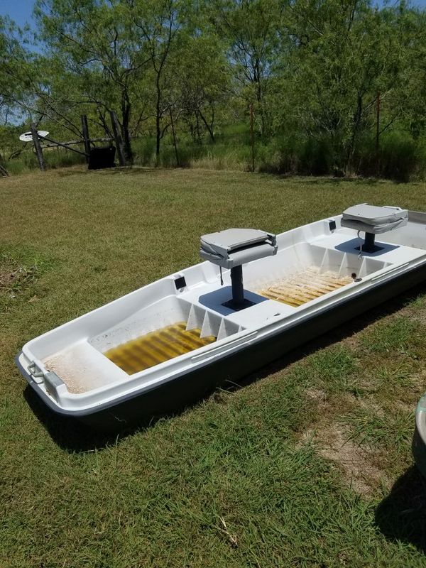 Fiberglass Jon boat for Sale in Ennis, TX OfferUp