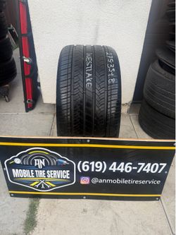 1 ISED TIRE 273/35/18 WESTLAKE SA-07 $80 CASH PRICE MOUNTED & BALANCE