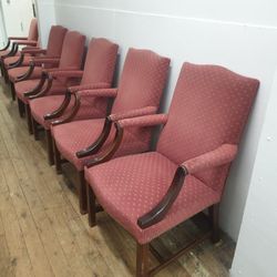 SET OF 14 CHAIRS WITH CUSHION AND QUALTIY (HOME17)
