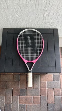 Prince Tennis Racket Maria 21 Pink and White for children
