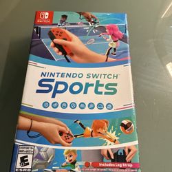 Brand New Sealed Nintendo Switch Sports (Physical Copy + Leg Strap)