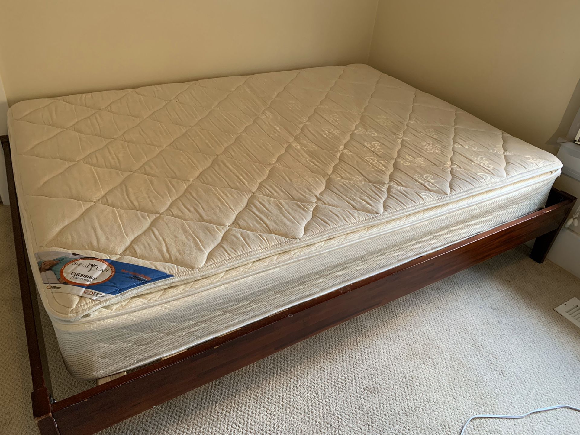 Free full-size mattress