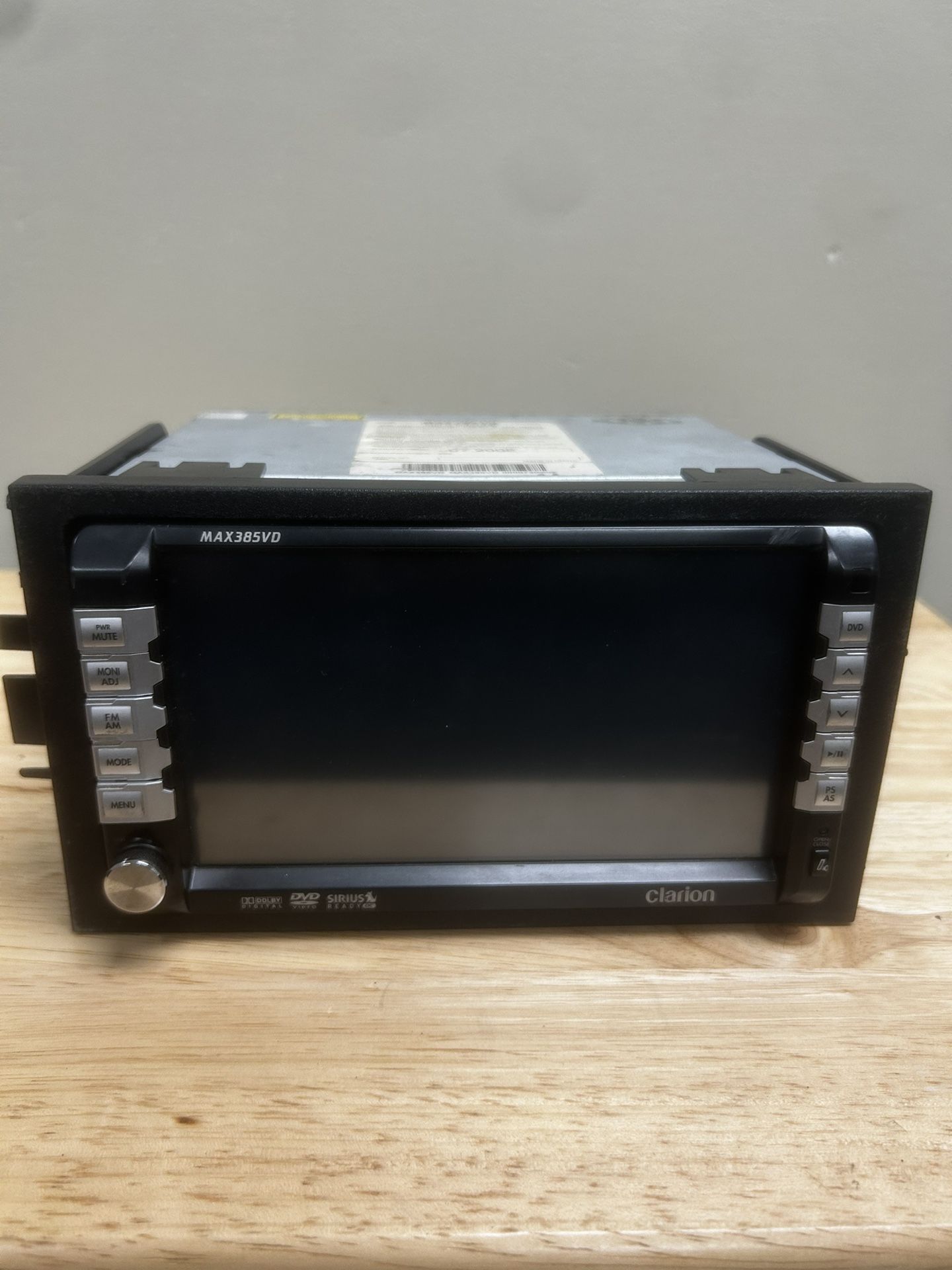 Clarion /DVD Max385VD