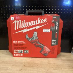 Milwaukee pvc shear kit clearance