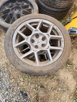17" Acura type S wheels 2 available