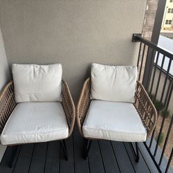 Opalhouse Wicker Outdoor Chairs